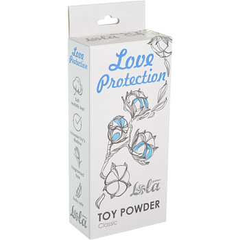 Пудра для секс игрушек Love Protection Classic от sex shop Hustler