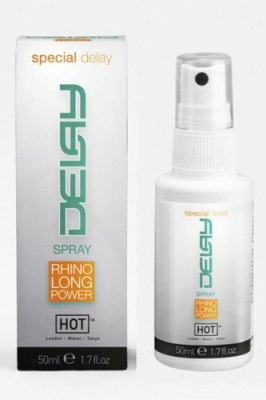 Спрей для мужчин - пролонгатор HOT Delay от sex shop Hustler