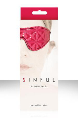 Маска закрытая на глаза Sinful blidfold от sex shop Hustler