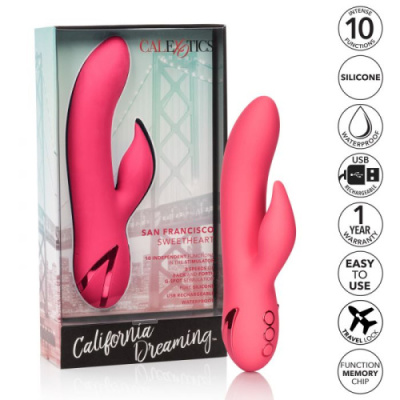 Вибратор с имитацией движения пальца San Francisco Sweetheart от sex shop Hustler