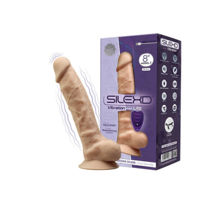 Вибратор с пультом SileXD Model 1, 8 дюймов (пульт ДУ, USB зарядка) от sex shop Hustler
