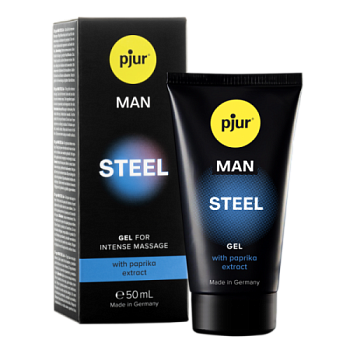 Pjur Man Steel – гель для усиления эрекции (экстракт паприки и ментол) от sex shop Hustler