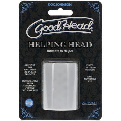 Мини мастурбатор открытый Helping Head от sex shop Hustler