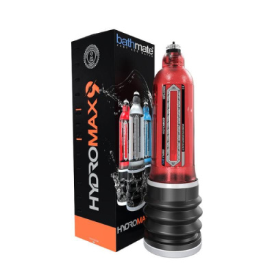 Гидропомпа Bathmate HYDROMAX9 Crystal Red от sex shop Hustler