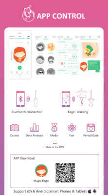 MAGIC Kegel Master, Gen 2 – тренажер Кегеля (6 интерактивных программ) от sex shop Hustler фото-1