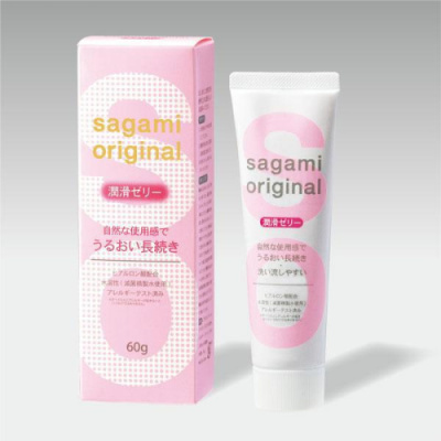 Гель смазка Sagami Original (гиалуроновая кислота), 60мл от sex shop Hustler