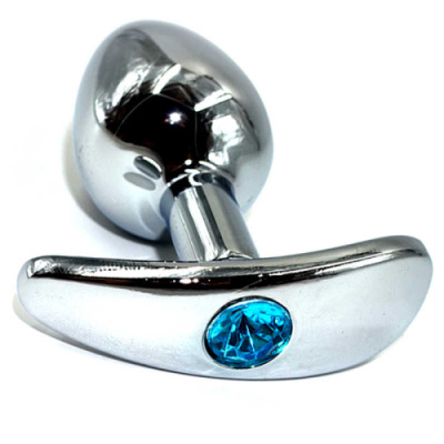 Пробка для ношения с основанием-якорем и кристаллом от sex shop Hustler