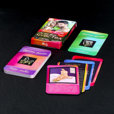 Фанты, игра для двоих – Освежи чувства от sex shop Hustler