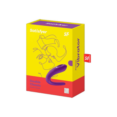 Вибратор для пар Partner Satisfyer Pro (10 режимов, перезаряжаемый) от sex shop Hustler