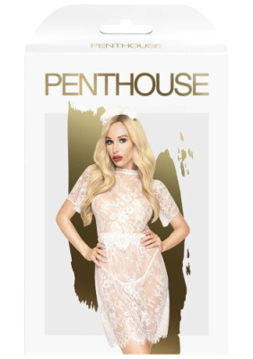 Наряд горничной Poison cookie (платье, трусики, повязка на голову) от sex shop Hustler