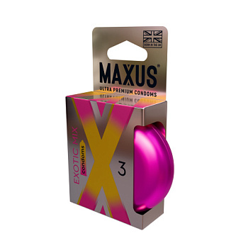 Презервативы ароматизированные MAXUS Exotic Mix X-Edition от sex shop Hustler