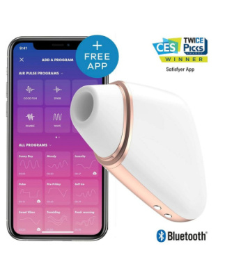 Satisfyer Love Triangle – вакуумно-волновой вибростимулятор (с приложением) от sex shop Hustler