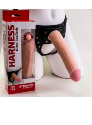 Страпон Harness (трусики + насадка из киберкожи) от sex shop Hustler