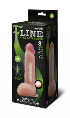 Фаллоимитатор 8 дюймов - коллекция «Изогни и зафиксируй» (582703) от sex shop Hustler