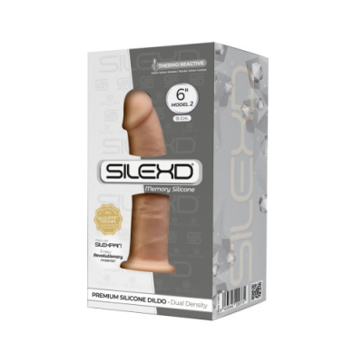 Фаллоимитатор без мошонки из инновационного силикона SileXD, 6 дюймов от sex shop Hustler