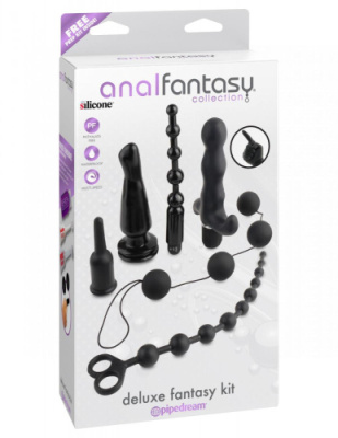 Анальные игрушки – набор Deluxe fantasy kit (6 предметов) от sex shop Hustler