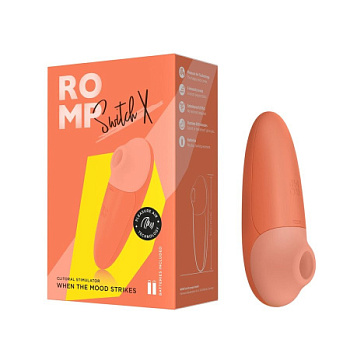 Romp Switch X - вакуумный клиторальный стимулятор (2 батарейки AAA) от sex shop Hustler