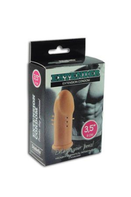 Латексная насадка на пенис 3,5 дюйма от sex shop Hustler