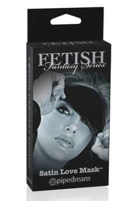 Атласная маска на глаза для секс игр от sex shop Hustler