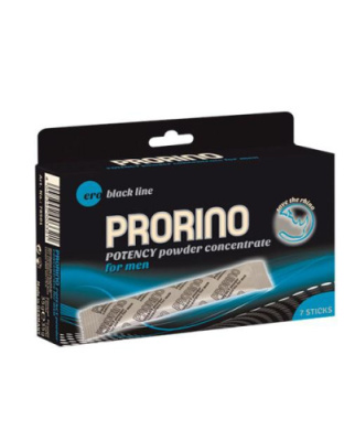 Мужской возбудитель – порошок Prorino Black Line for Men (БАД) от sex shop Hustler