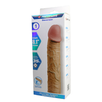 Насадка для увеличения Stevenson (+7,6 см в длину, 35% в диаметре) от sex shop Hustler
