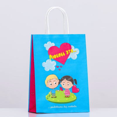 Пакеты подарочные в ассортименте от sex shop Hustler