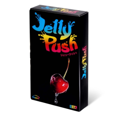 Презервативы SAGAMI Jelly Push с дополнительной смазкой от sex shop Hustler