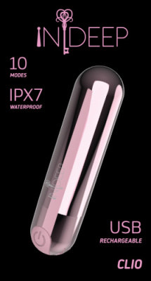 Вибропуля перезаряжаемая Clio от sex shop Hustler