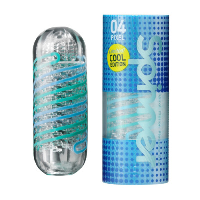 TENGA SPINNER Pixel Cool – мастурбатор с охлаждающим эффектом от sex shop Hustler