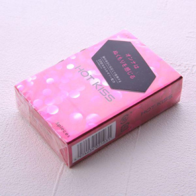 Презервативы SAGAMI Hot Kiss разогревающие от sex shop Hustler