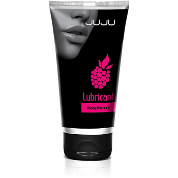 Лубрикант со вкусом малины JUJU от sex shop Hustler