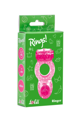 Эрекционное колечко с вибрацией Rings Ringer от sex shop Hustler