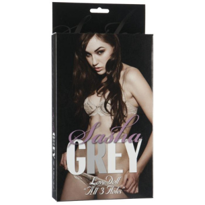 Надувная кукла порно актрисы Саши Грей (Sasha Grey) от sex shop Hustler