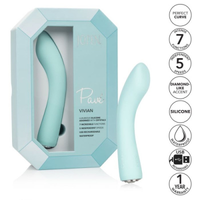 Роскошный вибратор для точки G - Pave Vivian от sex shop Hustler фото-8