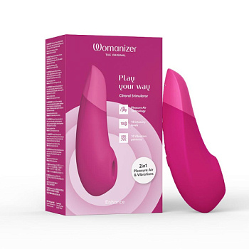 Womanizer Enhance бесконтактный стимулятор клитора c вибрацией от sex shop Hustler