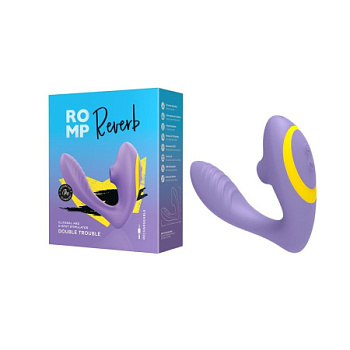 Romp Reverb - двойной стимулятор для точки G и клитора от sex shop Hustler