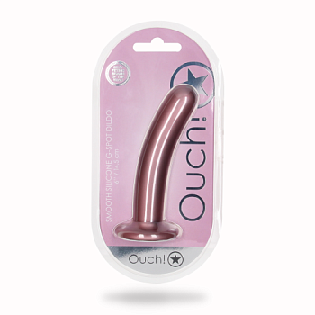 Гладкий силиконовый Smooth Dildo G-Spot, 14,5 см Hustler.kz Гладкий силиконовый Smooth Dildo G-Spot, 14,5 см от sex shop Hustler