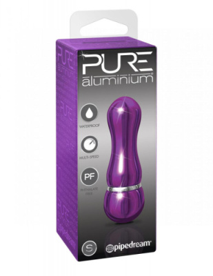 Вибратор Purple small - рельефный фиолетовый от sex shop Hustler
