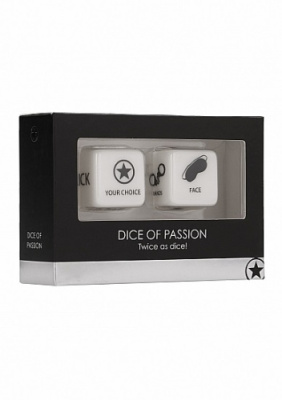 Кубики для взрослых с иллюстрациями Dice Of Passion от sex shop Hustler