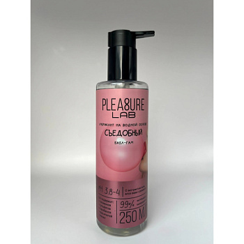 Съедобный лубрикант Pleasure Lab со вкусом Бабл-Гам от sex shop Hustler