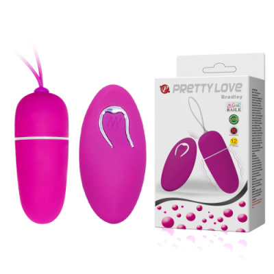 Виброяйцо Bradley (с дистанционным управлением, 12 режимов) от sex shop Hustler