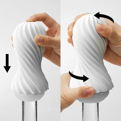 Tenga Flex Fizzy - мужская игрушка мастурбатор от sex shop Hustler фото-4