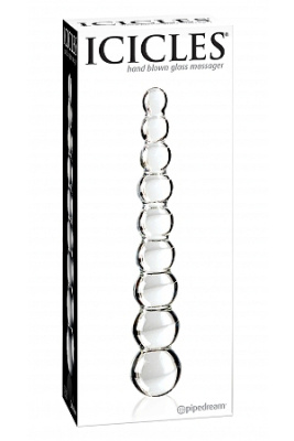 Анальная игрушка елочка Icicles № 2 из стекла от sex shop Hustler