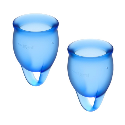 Менструальная чаша Satisfyer Feel confident (набор 2 шт) от sex shop Hustler