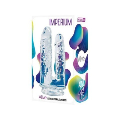 Двойной гелевый фаллоимитатор Imperium от sex shop Hustler