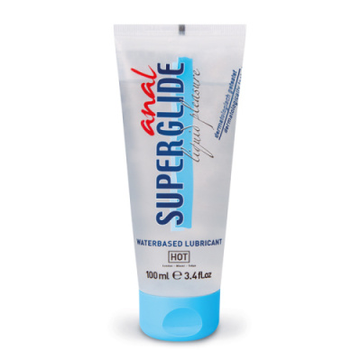 Супер скользящая анальная смазка Anal Superglide на водной основе от sex shop Hustler