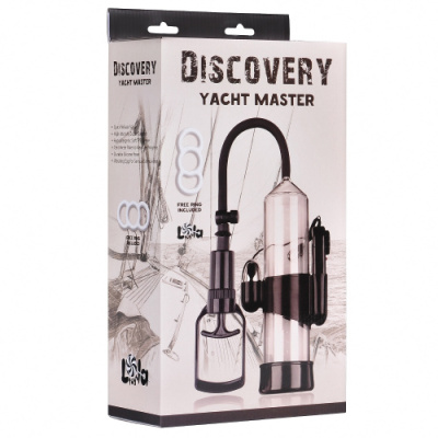 Вакуумная помпа для пениса Discovery Yacht master от sex shop Hustler