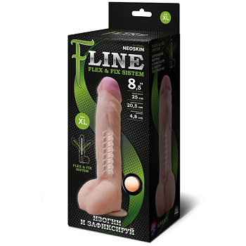 Фаллоимитатор 8,5 дюймов - коллекция Изогни и зафиксируй от sex shop Hustler