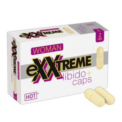 Возбуждающие таблетки для женщин Hot Exxtreme Libido Caps от sex shop Hustler