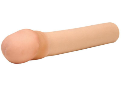 Нежная насадка на пенис (увеличит пенис на 5 см) от sex shop Hustler